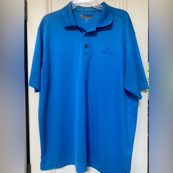 Pebble Beach Other - Pebble Beach men's golf polo shirt. Size XL. Performance fabric.